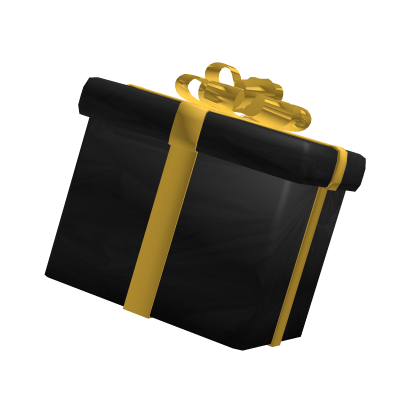 Black & gold Holdable Present thumbnail
