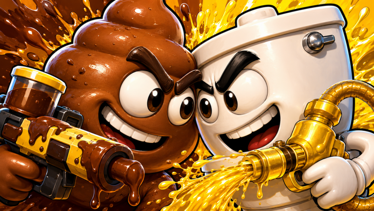 Poop Shooter: Toilet Turf War 💩🚽