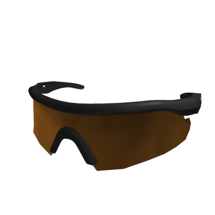 Sleek Orange Tactical Ballistic Shades Roblox item