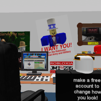Giant ROBLOX room