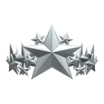 Silver Star Crown