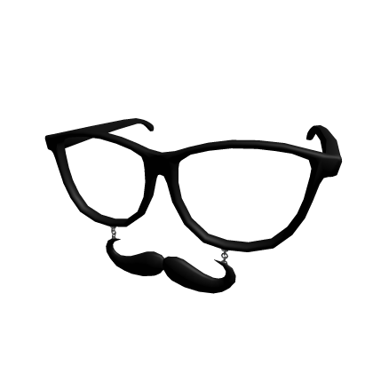 Black Mustache Shades