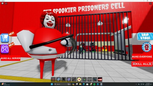 MCDONALD'S  BARRY'S PRISON RUN OBBY!