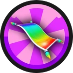 Flying Rainbow Carpet