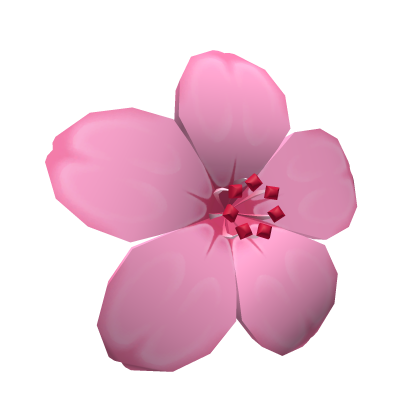 Pink Hair Flower