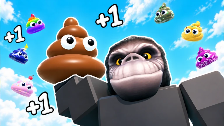 +1 Gorilla Poop Throw thumbnail