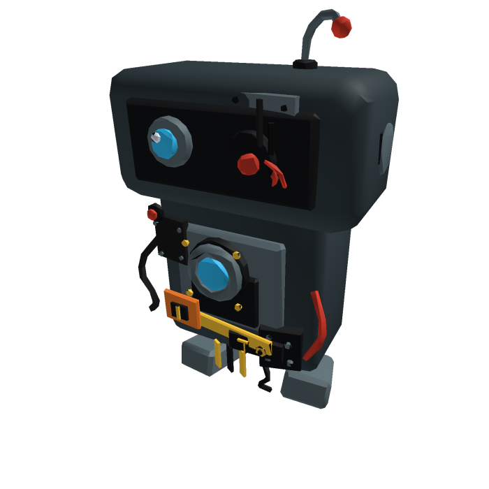 Broken Delivery Bot Backpack