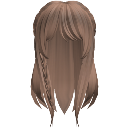 sweet long moe hair in light brown Roblox item