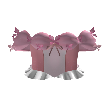 Blocky midnight butterfly top in Pink