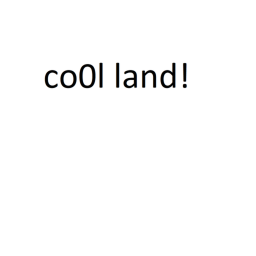 co0l land