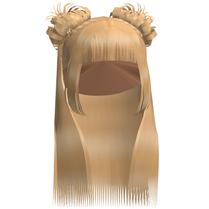 Braided Bun Bussdown Blonde