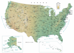 United States Capitols and Major Cities