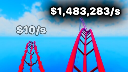 🎢 1 ราง = $1/วินาที 