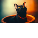 Black felines