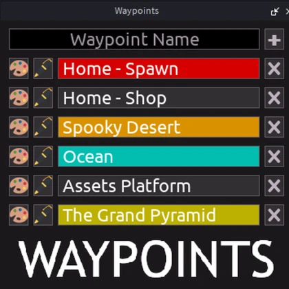 Waypoints