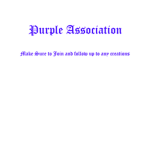 Purple Association