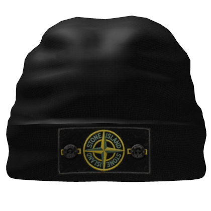 Bonnet Patch Stone Island Noir Roblox item