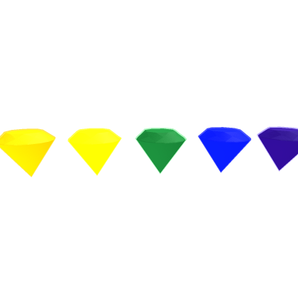Rainbow Gems (Able To Be Held)
