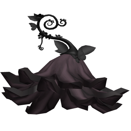 Dark Red Fantasy Fairy Bell Flower