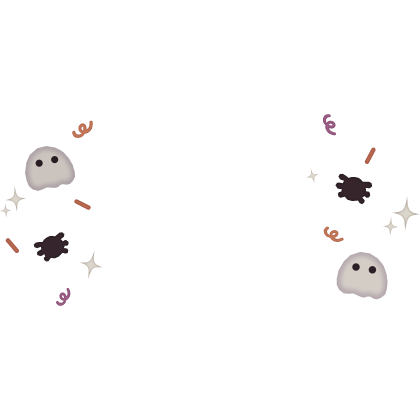 Confetti Halloween Face Filter