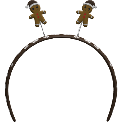 brown christmas headband