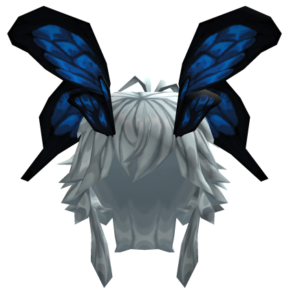 Dreamcore Butterfly White Hair {🦋} Roblox item