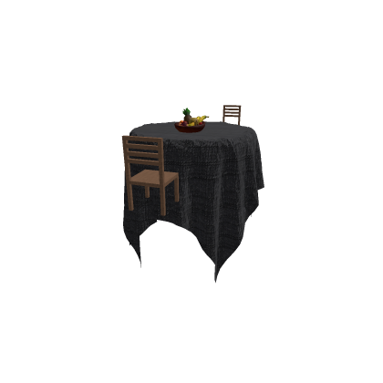 a table set