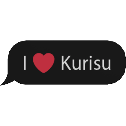 I love Kurisu Makise Text