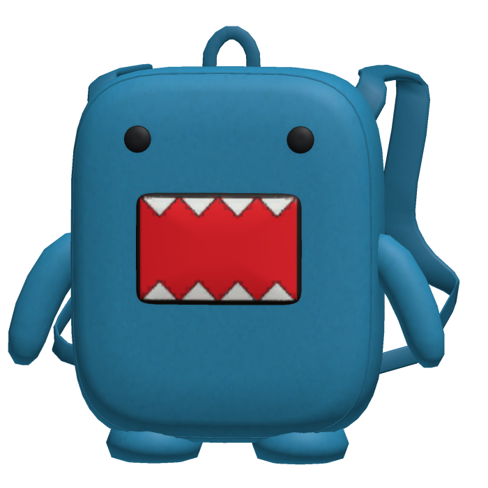 Blue Domo Backpack [1.0]