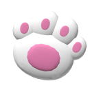Soft Pink Face Paw