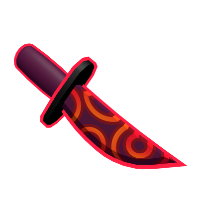 Red Real Knife