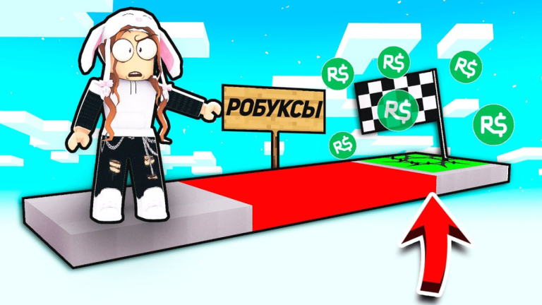 ПАРКУР НА РОБУКСЫ! НЕ СКАМ screenshot 1