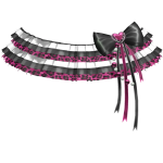 Scene Leopard Ruffle Mini Skirt Tutu Black Pink