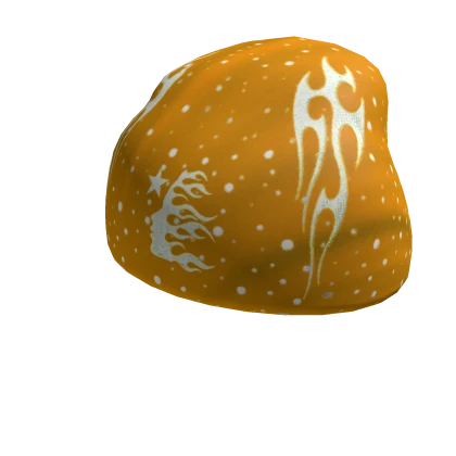Y2K Yellow Hellstar Beanie! | Roblox Item - Rolimon's