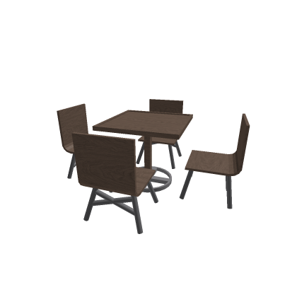restaurant table & chairs for cafe