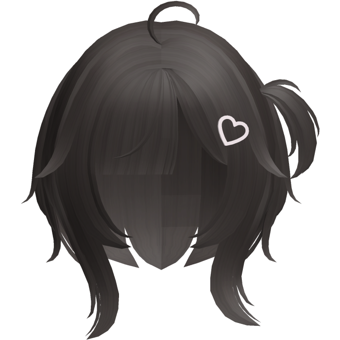 dark ash cutecore tween doll uneven bob