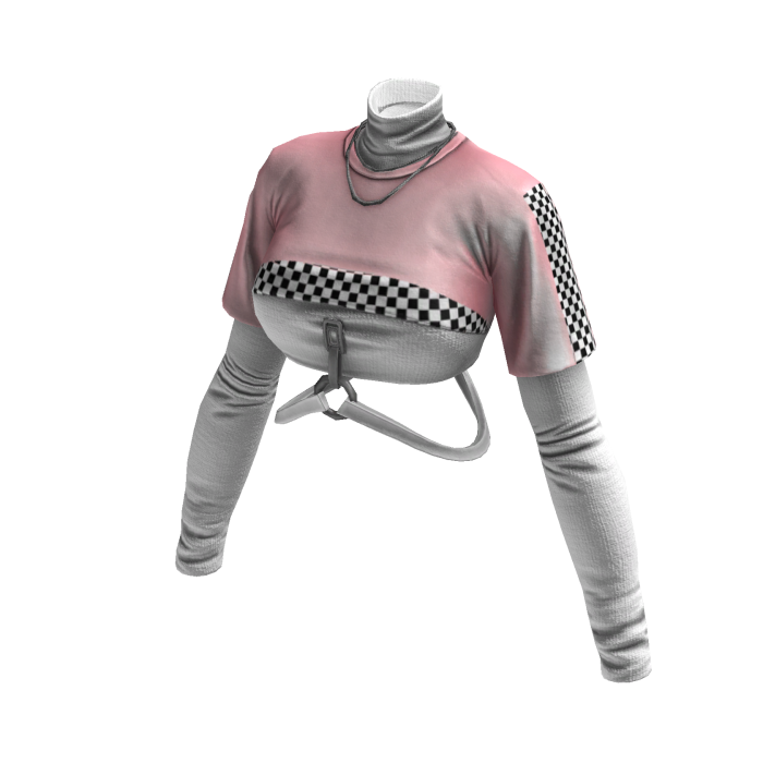 Red Rider Harajuku Shirt (Pink White)
