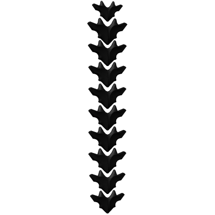 black spinal cord bone alt emo silver  Roblox item