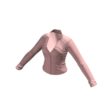 Pink Gold Lulu Unzipped Define Jacket thumbnail