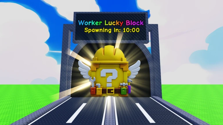 WORKER LUCKY BLOCKS! 
