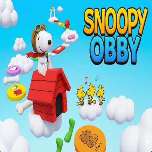 🎄(NEW) Snoopy Obby official Roblox game thumbnail