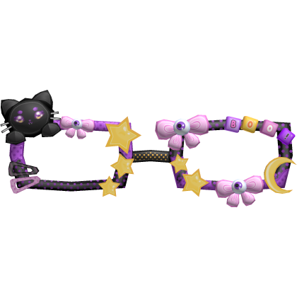 halloween kitty eyeball glasses Roblox item
