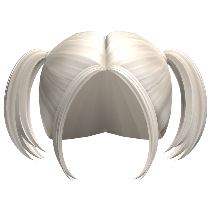 -',ৎ Baby Child High Punk Pigtails in Ash Blonde