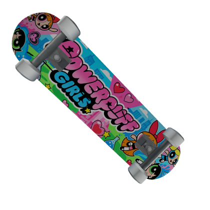 Blossom Buttercup Bubbles Powerpuff Skateboard Roblox item