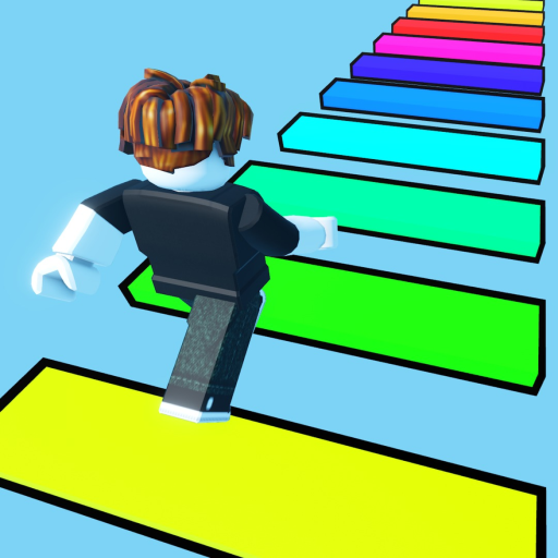 Mega Cartoon Obby official Roblox game thumbnail