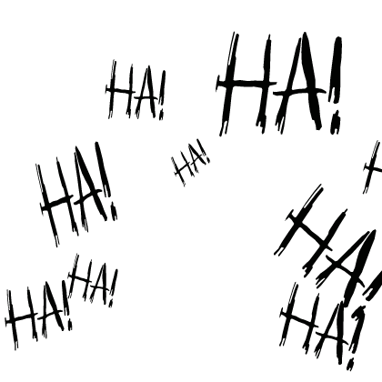 HaHa Ha! Black Evil Laugh