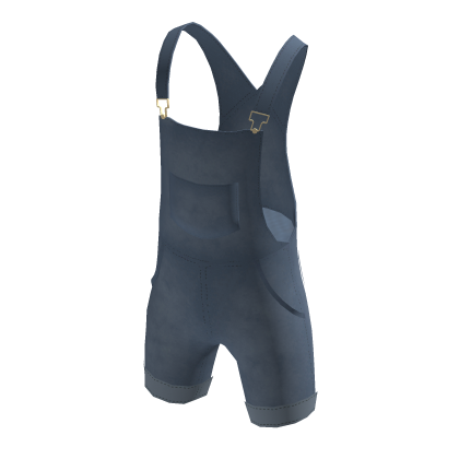 Farmer's Jumpsuit Shorts - Denim