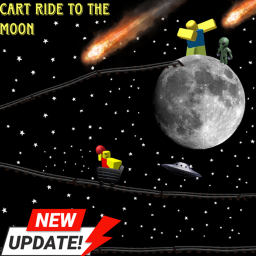 Cart Ride To The Moon! 🌑 🛸