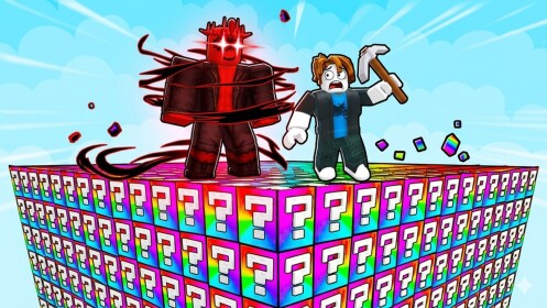 Break a Lucky Block for Fruits!