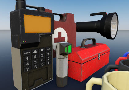 Horror/Survival Game Item Pack 1 preview 2